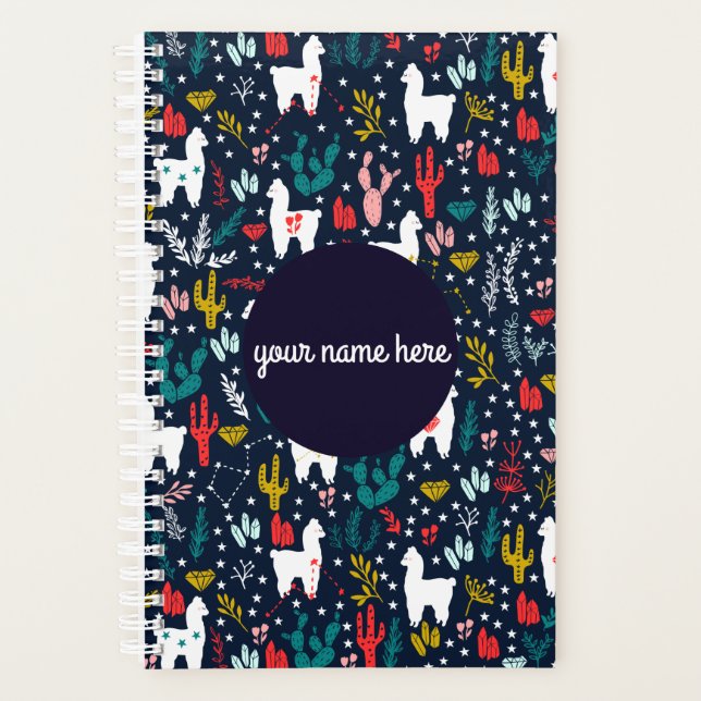 Personalized Alpaca Planner (Front)