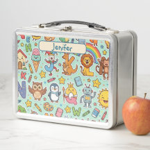 Personalized Alphaland Kids Lunch Box Lite