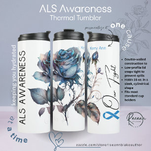 Personalized ALS Awareness  Thermal Tumbler