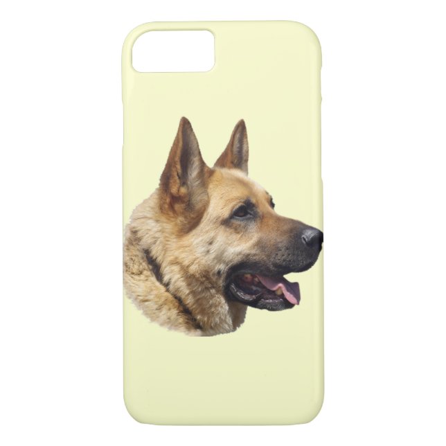 Personalized Alsatian German Shepherd dog Case-Mate iPhone Case (Back)