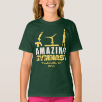 Personalized Amazing Gymnast Location Date Name