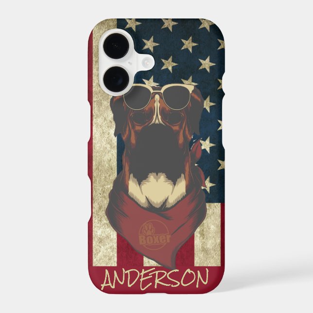 Personalized American Boxer (Back)