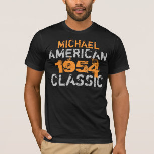 Personalized American Classic Birthday T-Shirt