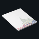 Personalized American Flag Patriotic USA  Notepad<br><div class="desc">Personalized American Flag Patriotic USA Gifts! Celebrate pride, freedom, and unity with this American Patriotic USA design. Inspired by the spirit of the United States, this design reflects love for the country, national pride, and the values of liberty and independence. Perfect for national holidays, patriotic events, family gatherings, or everyday...</div>