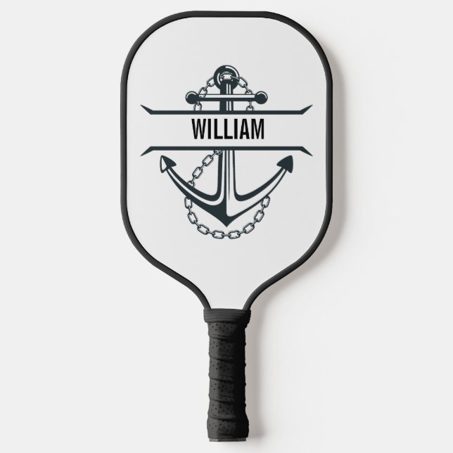 Personalized Anchor Pickleball Paddle (Front)