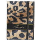 Personalized Animal Leopard Print iPad Air Case