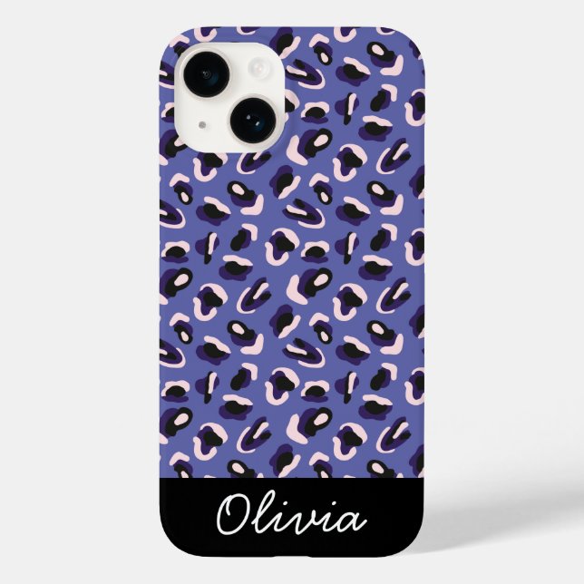 Personalized Animal Print Case-Mate iPho iPhone Case (Back)