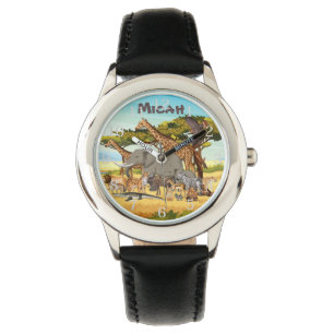 Personalized Animals of Africa Watch