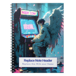 Personalized Anime Themed Notebook