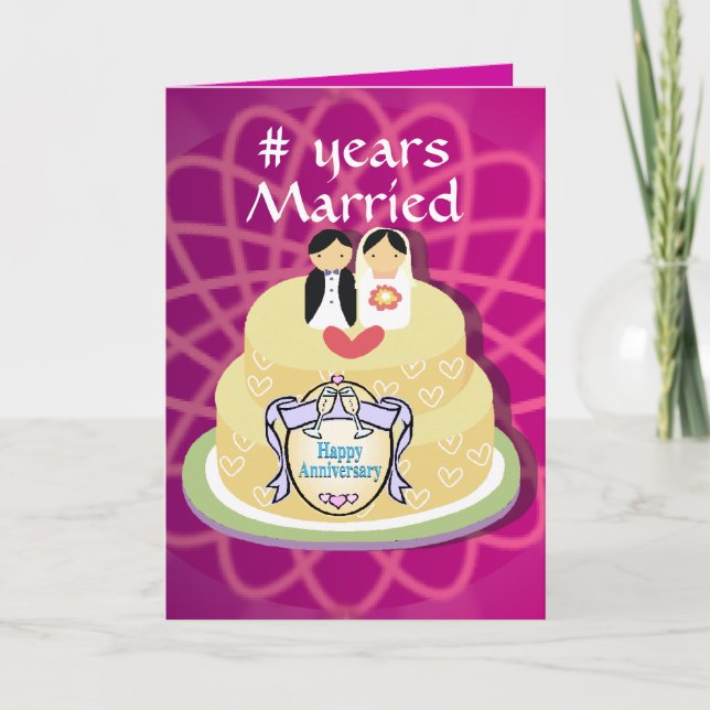 Personalized Anniversary Card (Front)