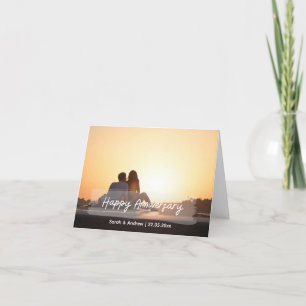 Personalized Anniversary Gifts - Custom Couple Holiday Card