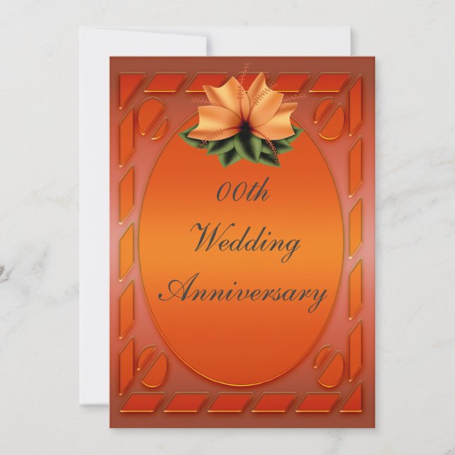 Personalized Anniversary Party Invitation (Front)