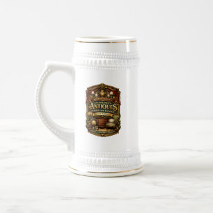 Personalized Antique Furniture Dealer Beer Stein
