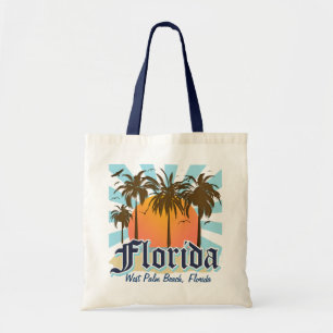 Personalized (Any City or Beach) Florida Tote Bag