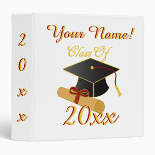 Personalized ANY Class Year Memories Binder