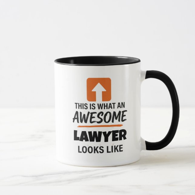 "Personalized Any Profession Typography Coffee Mug (Right)