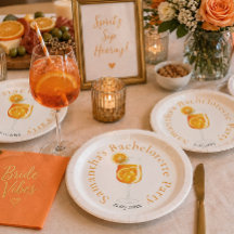 Personalized Aperol Spritz Bachelorette Party 