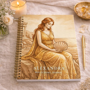 Personalized Aphrodite Reflections Journal
