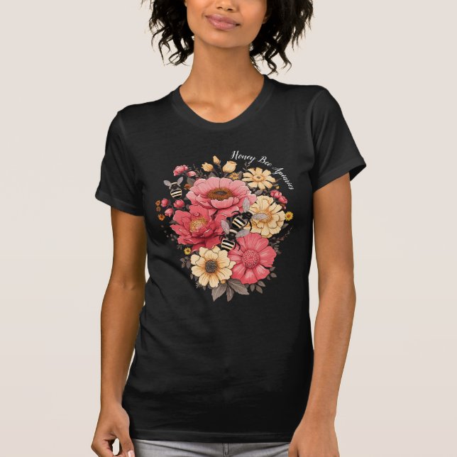 Personalized Apiary Beekeeping T-Shirt (Front)