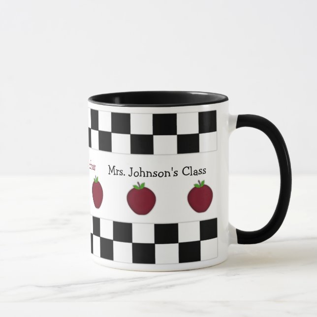 Personalized Apple Teacher Mug (Right)