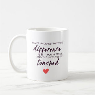Personalized Appreciation Quote Coffee Mug