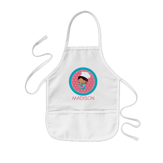 Personalized Apron - Little Baker Party Favours (Front)