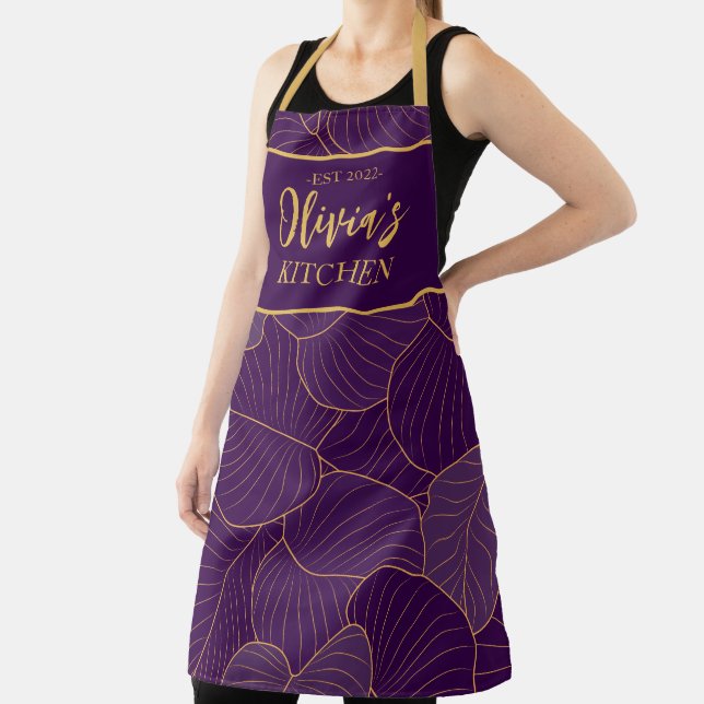 Personalized Apron, Name Apron, Custom Name Apron (Insitu)