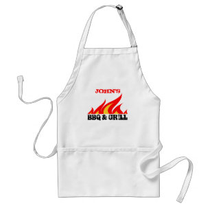 Personalized apron with custom name