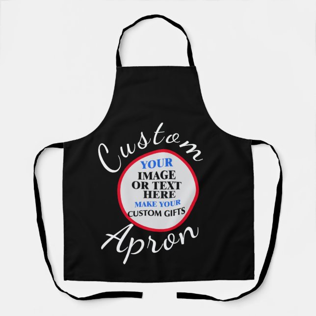  Personalized Aprons | Chef Baker Custom Apron  (Front)