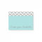 Personalized Aqua Post It Notes Notepad Gift