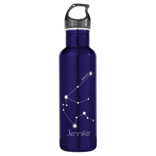 Personalized Aquarius Zodiac Constellation 710 Ml Water Bottle