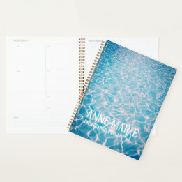 Personalized Aquatic Summer Pool  Planner