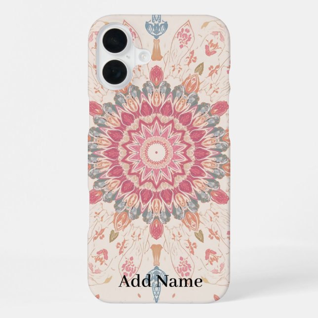 Personalized Arabic Floral Phone Case – A Touch of (Back)