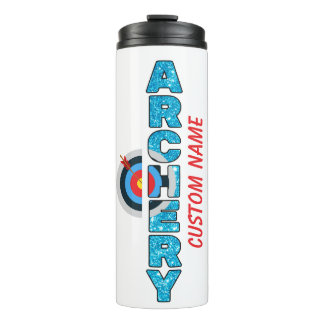 Personalized Archery Target Water Bottle