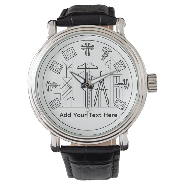 personalized architect, engineers  watch (Front)