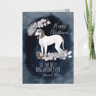 Personalized Ariègeois Scent Hound Holiday Card