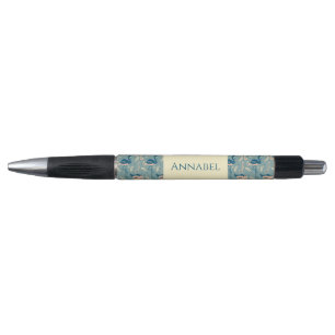 Personalized Art Deco inspired Flamingo Pen