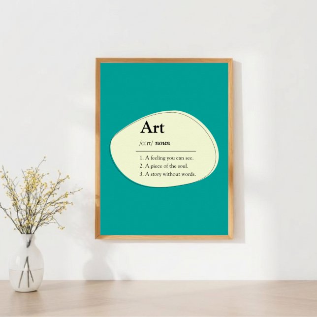 Personalized Art Dictionary Definition Poster (Creator Uploaded)