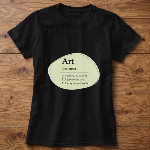 Personalized Art Dictionary Style T-Shirt