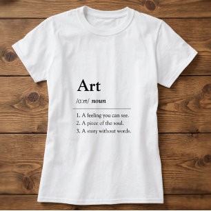 Personalized Art Dictionary Style T-Shirt