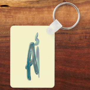 Personalized Art Key Ring