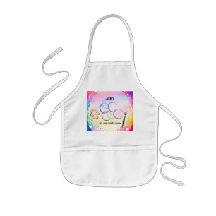 Personalized  Art Kids Apron