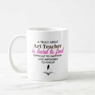 Personalized Art Teacher Appreciation gift Coffee Mug