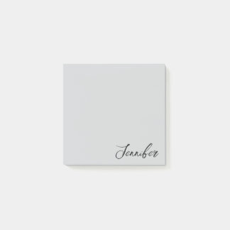 Personalized Ash Script Post it Sticky Notes