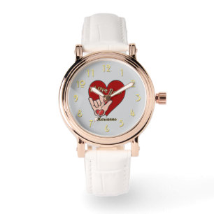 Personalized ASL I Love You Watch