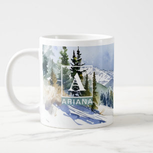 Personalized Aspen Colorado Watercolor Mug