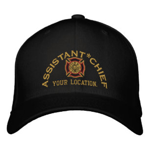 Personalized Assistant Chief Custom Cap Embroidery