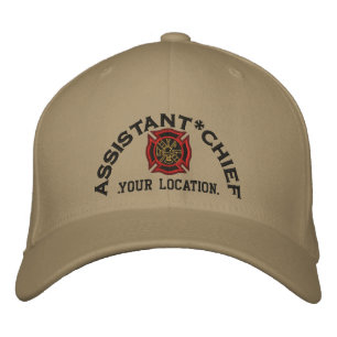 Personalized Assistant Chief Custom Cap Embroidery