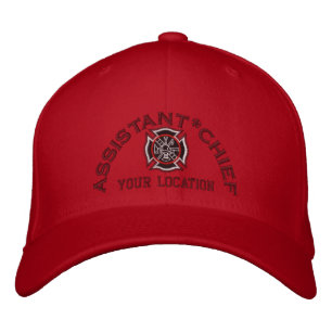 Personalized Assistant Chief Custom Cap Embroidery