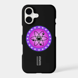 Personalized Atomic Symbol on a Pink background